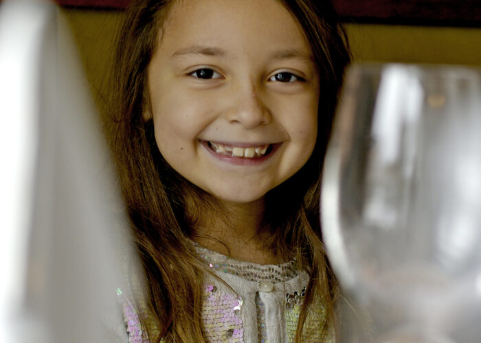 Xavin Hotel Harkány, szilveszteri rendezvény mosolygó kislány