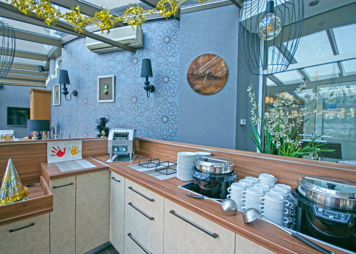 Xavin Hotel Harkány, szilveszteri rendezvény és csomagajánlat,télikert büfé sarok