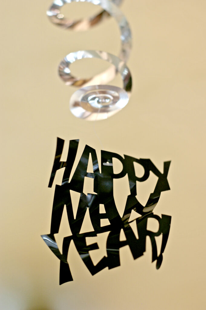 Xavin Hotel Harkány, szilveszteri rendezvény és csomagajánlat, happy new year felirat
