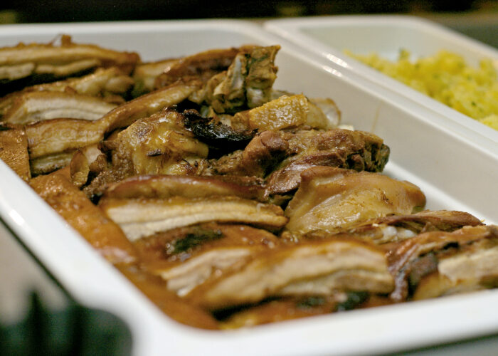 Xavin Hotel Harkány, szilveszteri rendezvény és csomagajánlat, sült húsok