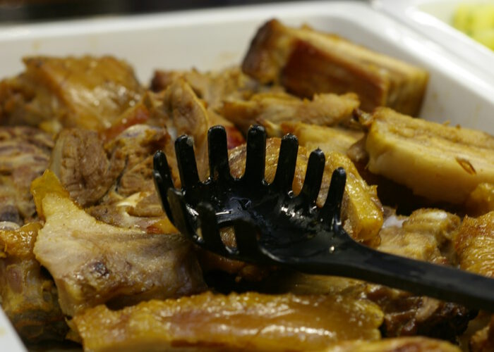 Xavin Hotel Harkány, szilveszteri rendezvény és csomagajánlat, sült húsok szósszal