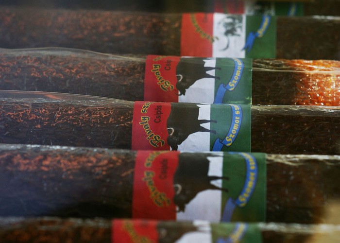 Harkány szüreti fesztivál - kolbász és sonka kóstoló