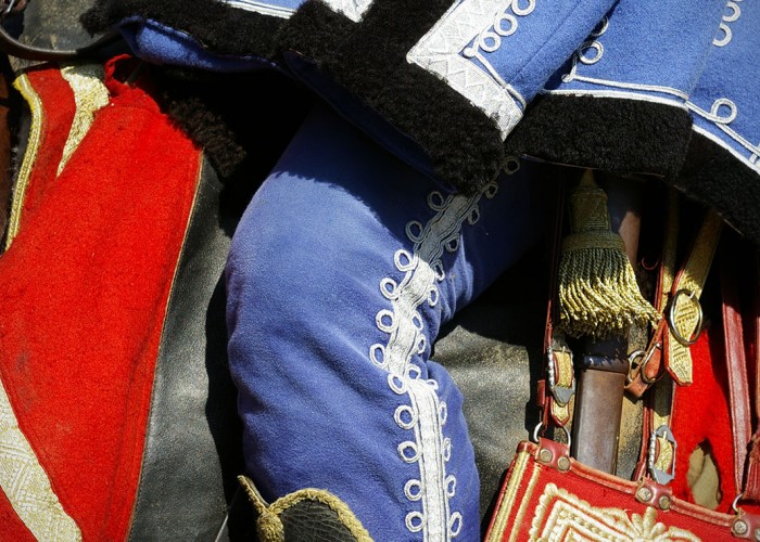 Harkány szüreti fesztivál - lovas tradicionális öltözetben