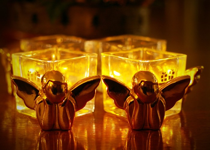 Karácsonyi hangulat és dekoráció - angyalok