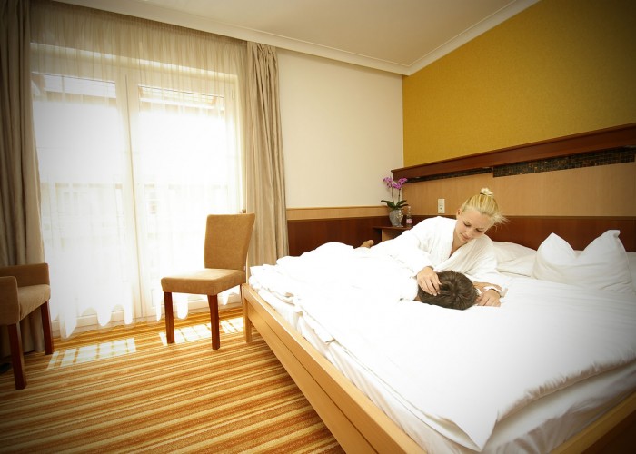 Szobáink - pihenés Harkányban