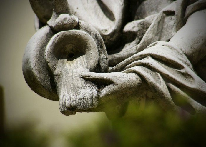 A szálloda belső udvarának részlete