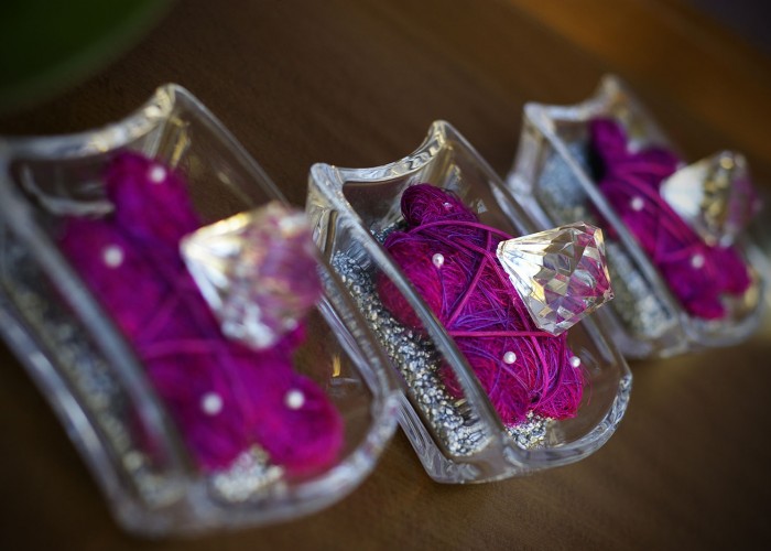 Télikert dekoráció részlet