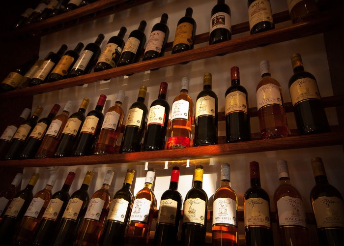 Étterem - villányi borok széles választéka