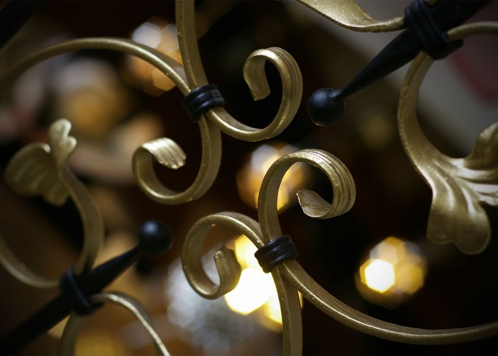 Szép részlet a Xavin hotel korlátján