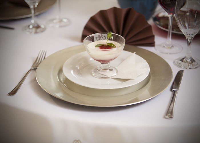 Desszertek a hotel kínálatában