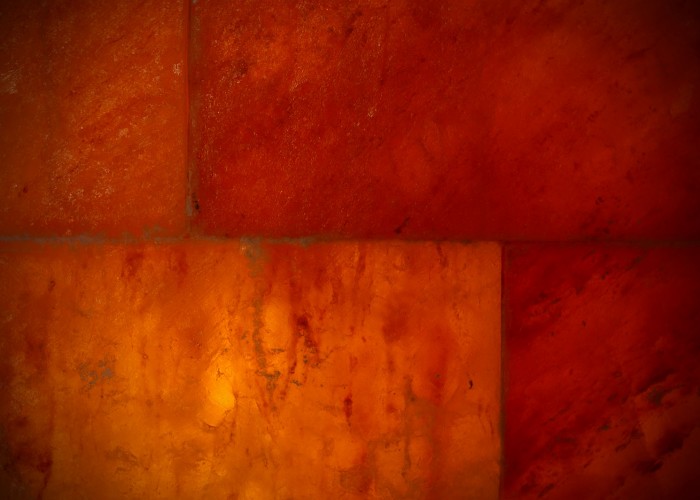 A sókabin pakisztáni sótéglái.