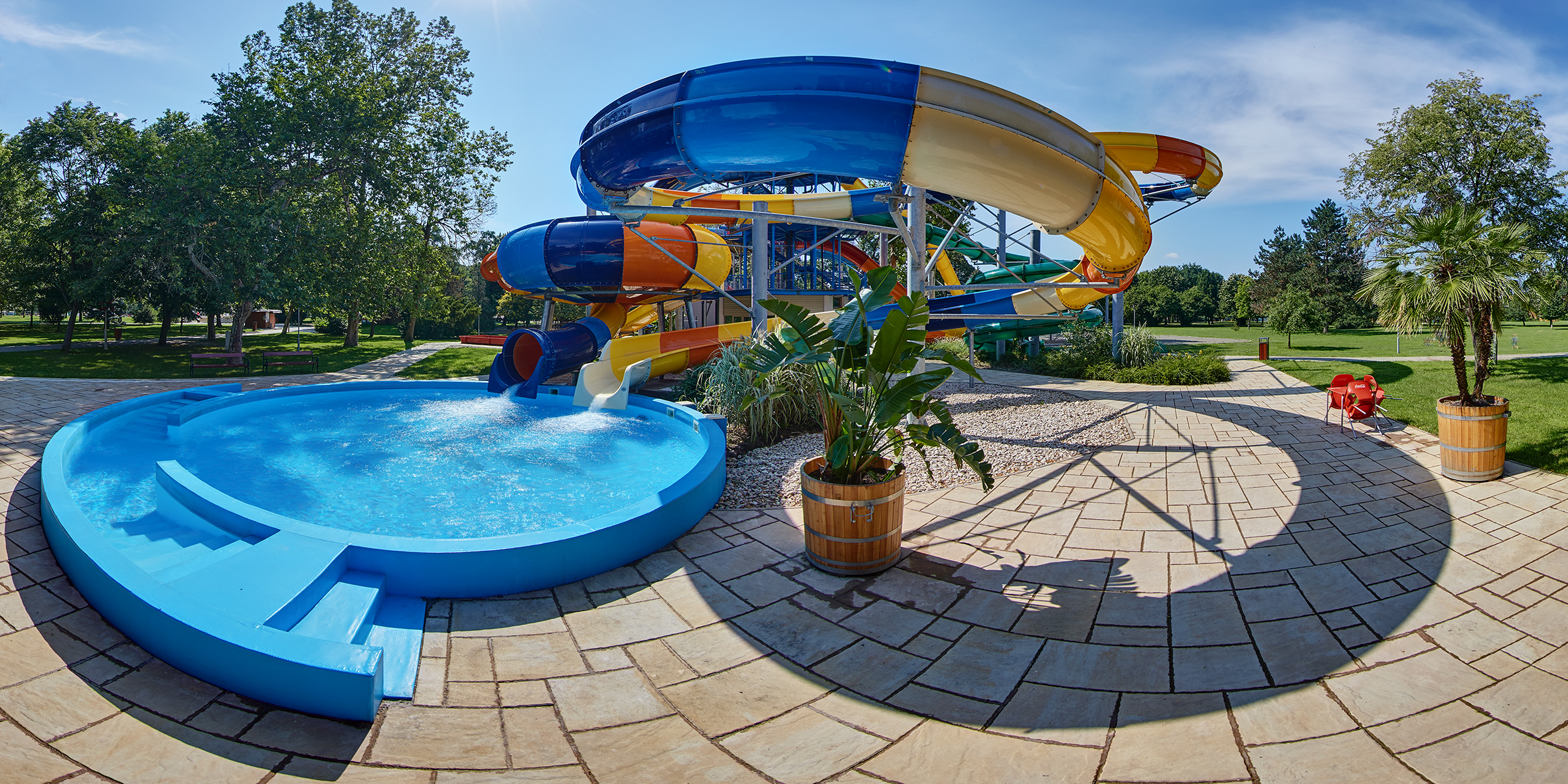 Harkányi Gyógy- és Strandfürdő, csúszdapark fotó