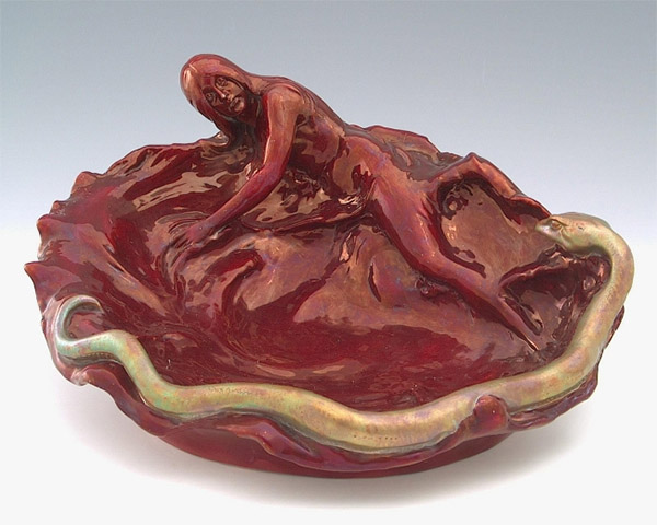 Zsolnay kiállítás egyik darabja