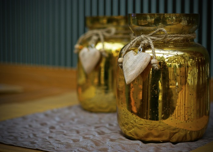 Lavanda kert - dekoráció