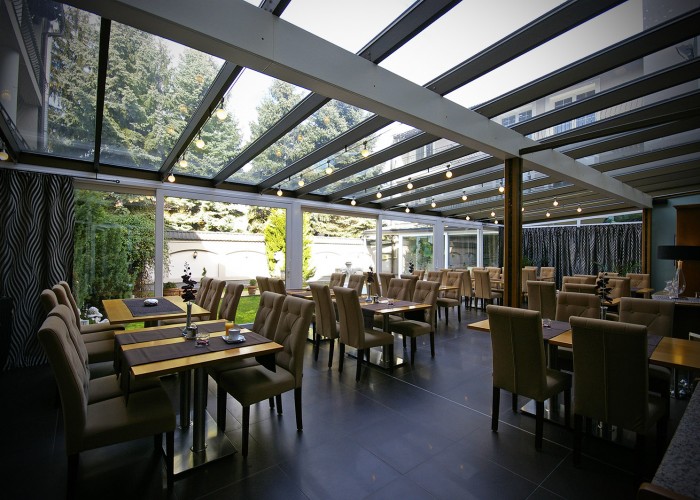 Lavanda kert - látkép a bejárat felől