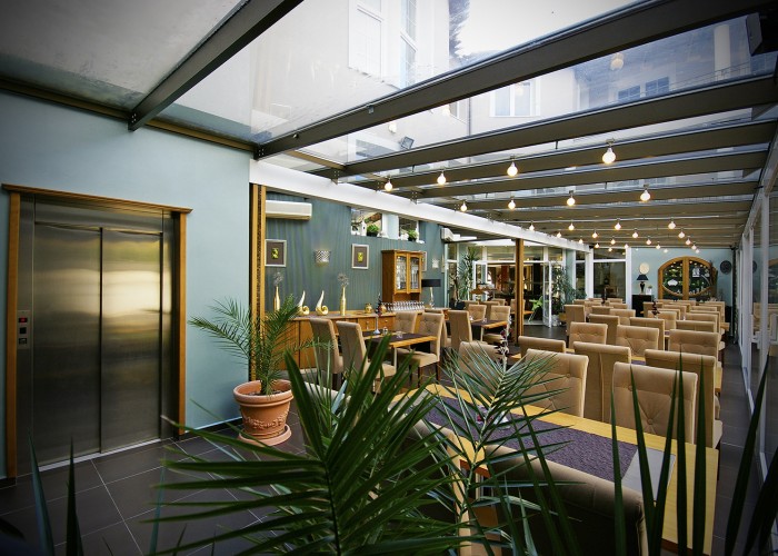 Lavanda kert - látkép a wellness felől