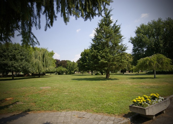 Harkányi Gyógy- és Strandfürdő, parkosított területek