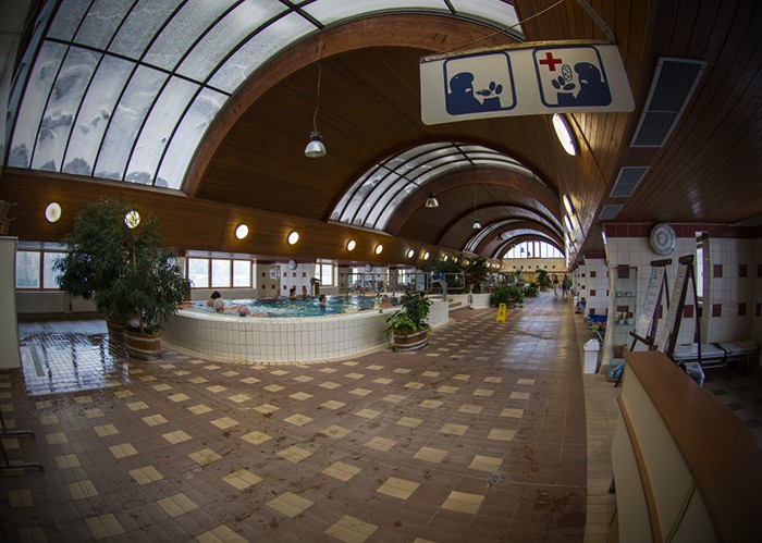 Harkányi Gyógyfürdő wellness részlege