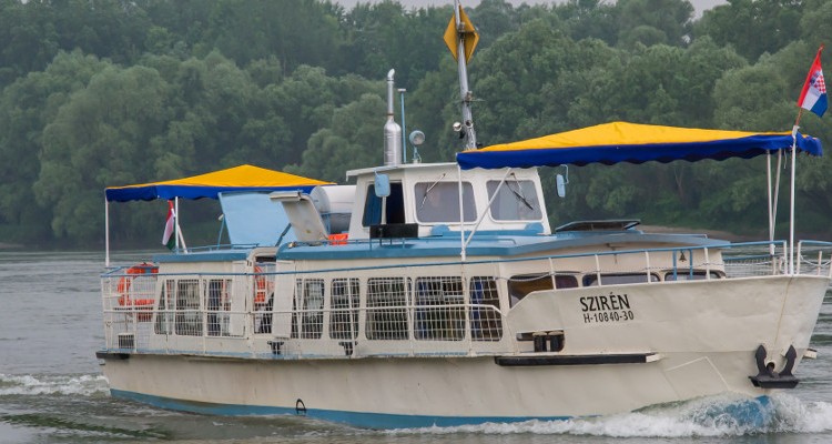 Sétahajó a Dráván