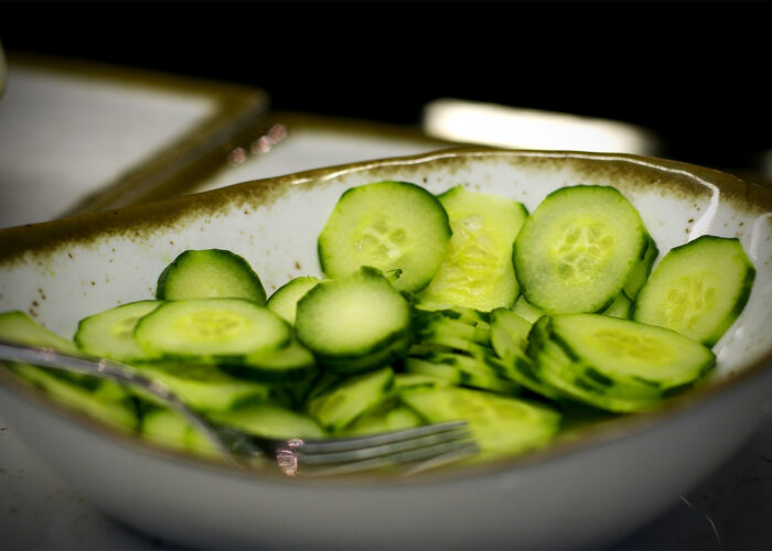 Xavin Hotel Harkány, friss uborka kínálat