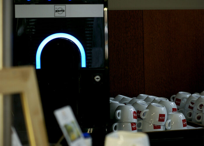 Xavin Hotel Harkány, Caffe Perte kávéautomata