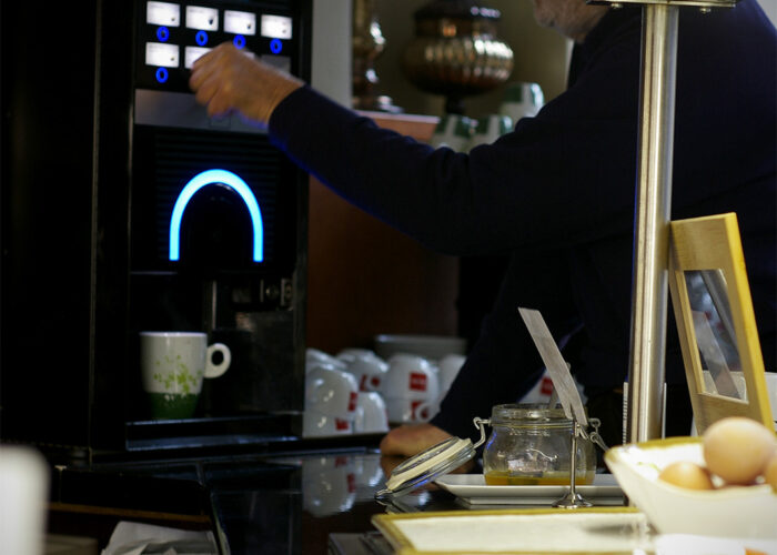 Xavin Hotel Harkány, latte macchiato, espresso, cappucciono, americano, ristretto