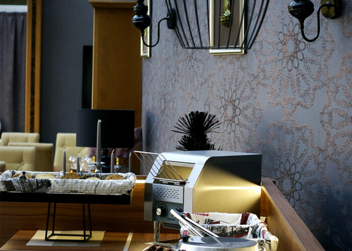 Xavin Hotel Wellness Harkány, télikert büfésarok