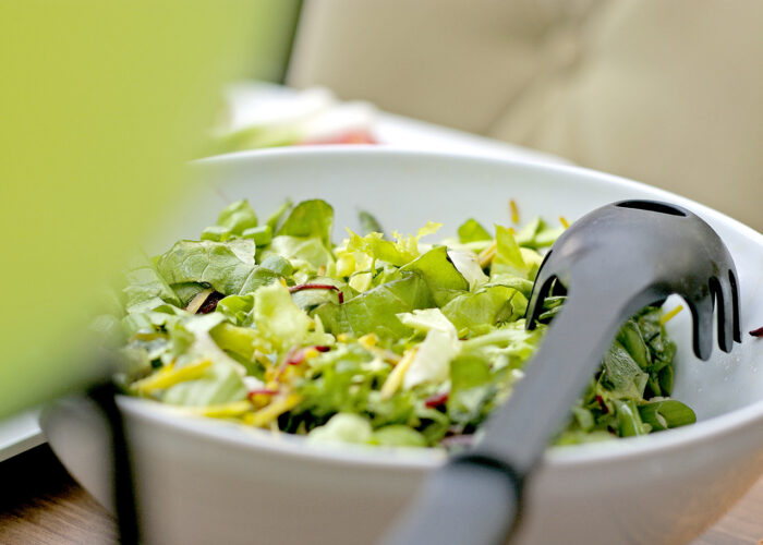 Zöldsaláta a harkányi Xavin Hotelben