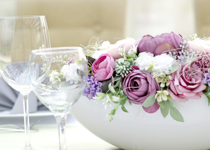 Tavaszi asztaldekor, Xavin Hotel Harkány