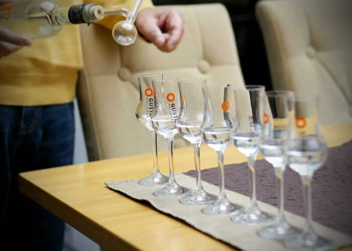 Gusto pálinkák széles választéka a harkányi Xavin Hotelben