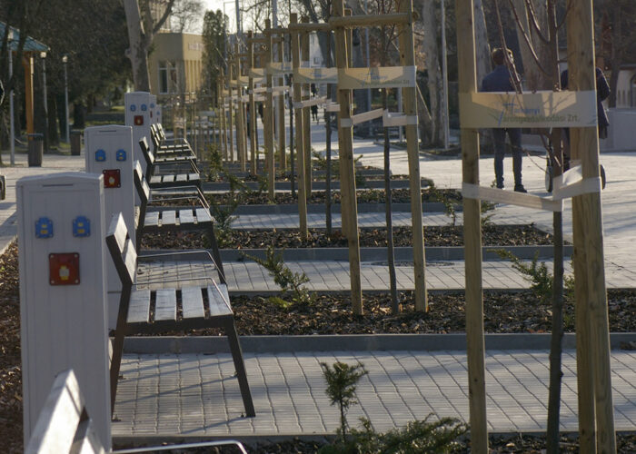 Megújult Zsigmondy-sétány Harkányban