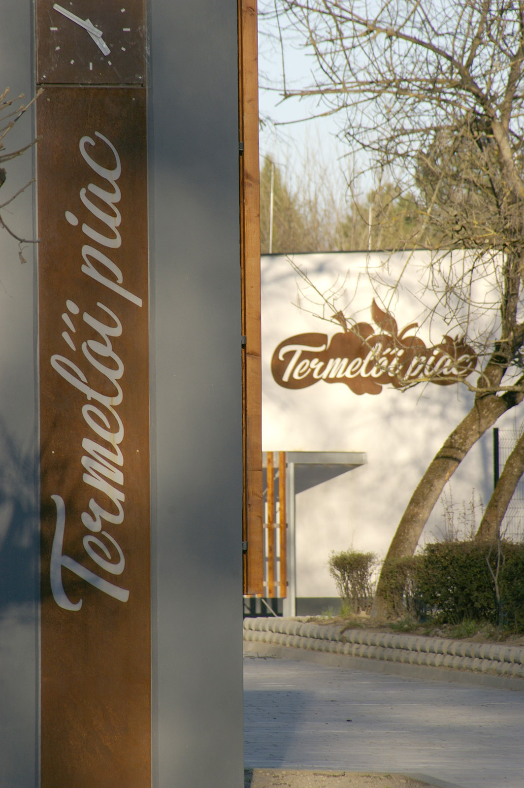 A megújult termelői piac Harkányban