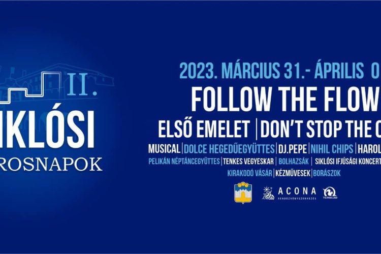 Siklósi városnapok 2023 plakát