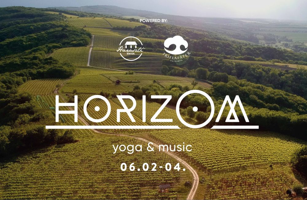 Horizom Yoga & Music esemény Palkonyán - plakát
