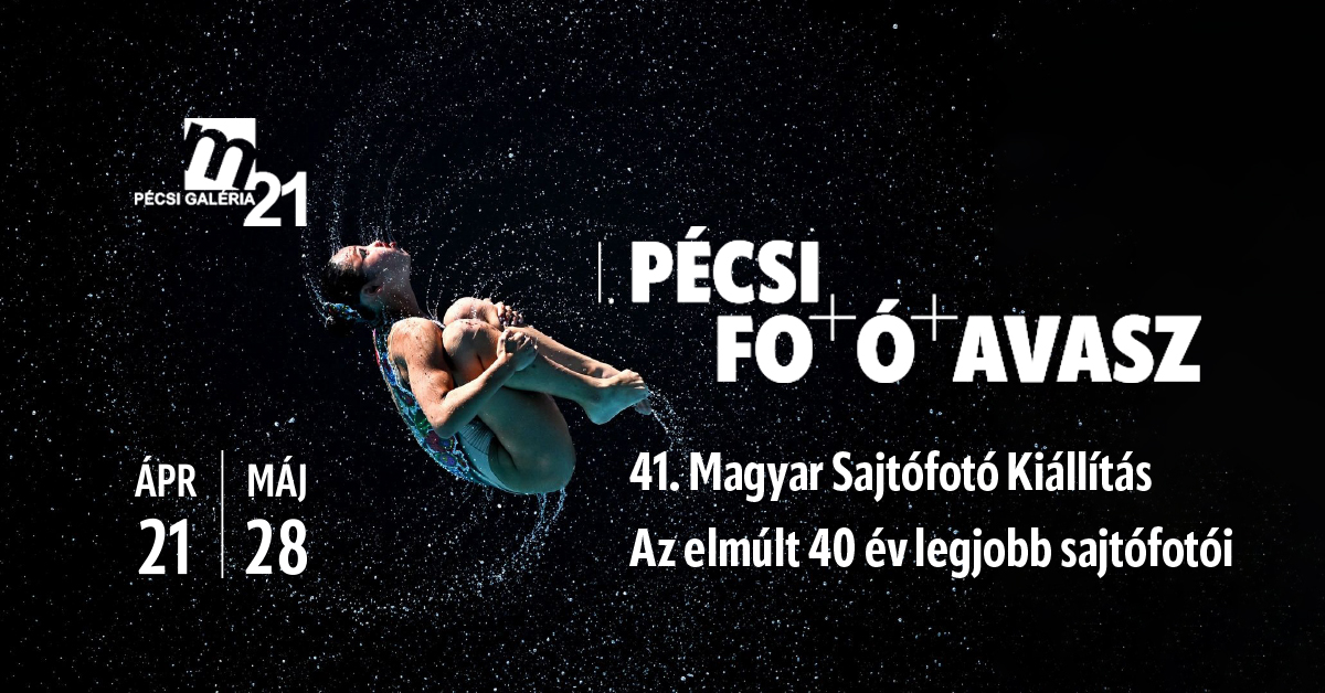 Fotótavasz Pécs 2021 plakát