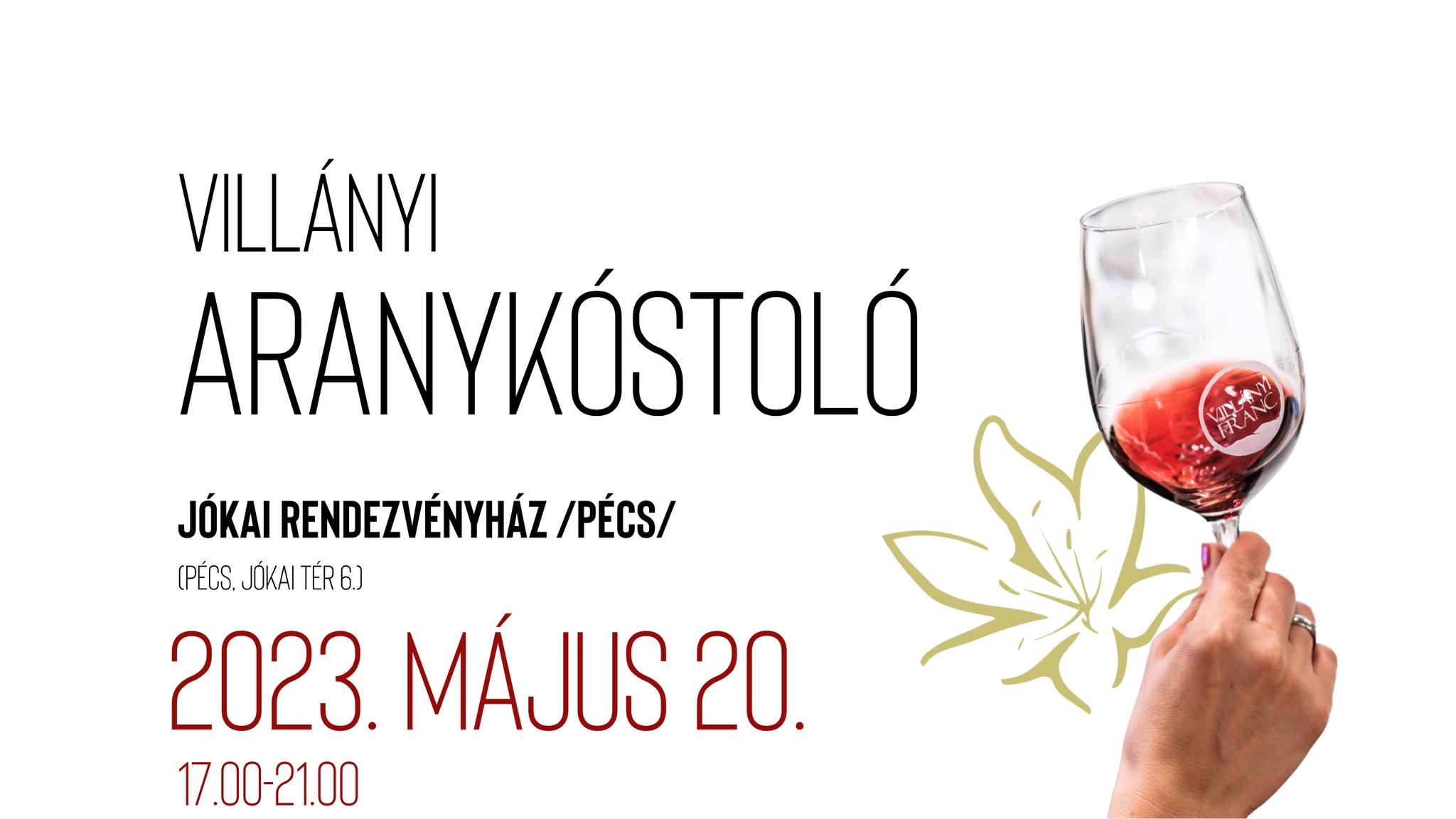 Villányi Aranykóstoló 2023 - plakát