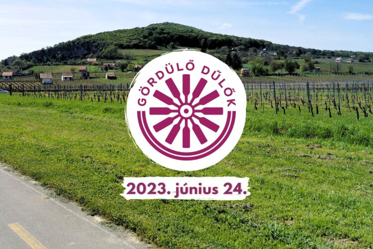 Gördülő Dűlők 2023 - plakát