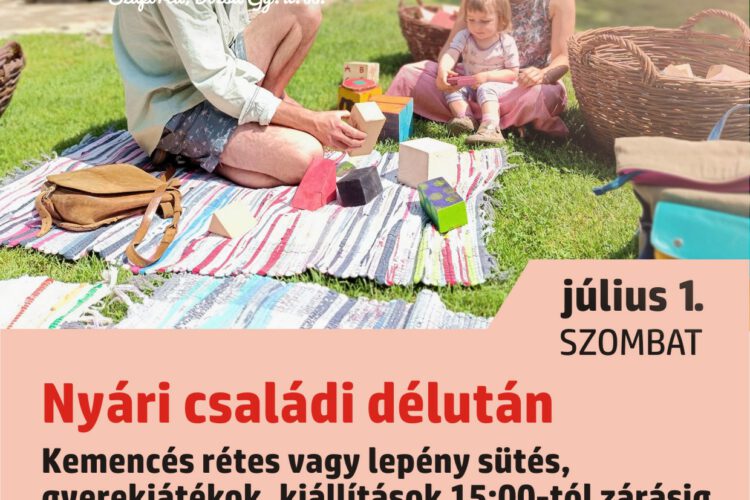 Cifraház Szaporca - családi nyári délután 2023.07.01.