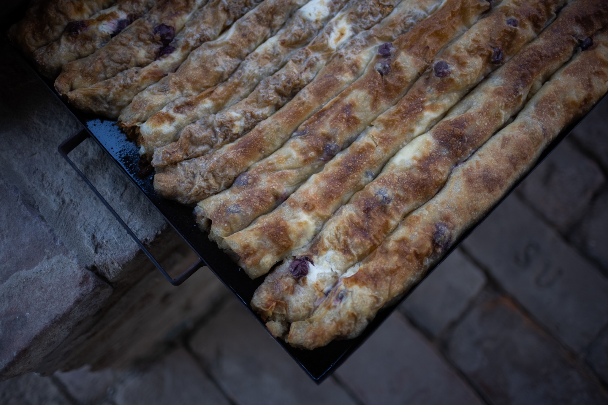 Szaporcai Cifraház, rétesek. Forrás: Szaporcai Cifraház facebook oldala