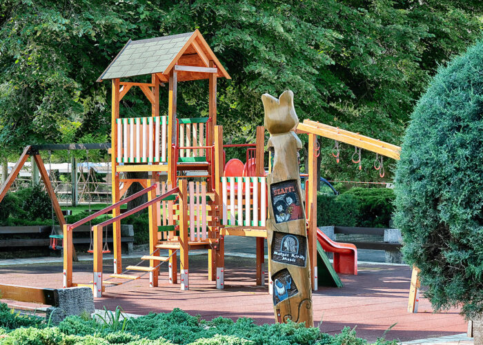 Harkányi strand, játszótér