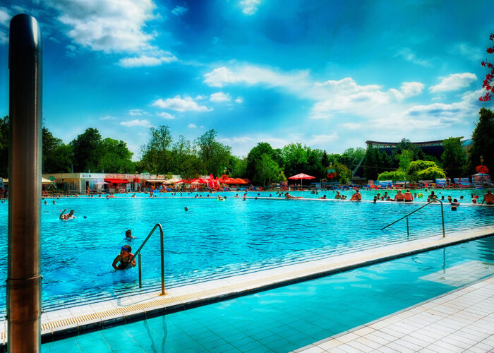 Harkányfürdő, Lepke-medence