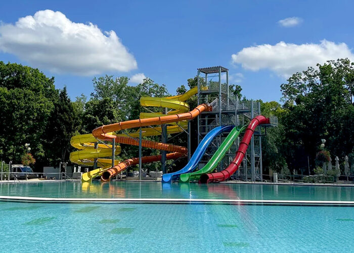 Harkány, Lepke medence, 2024-ben átadott új csúszdapark