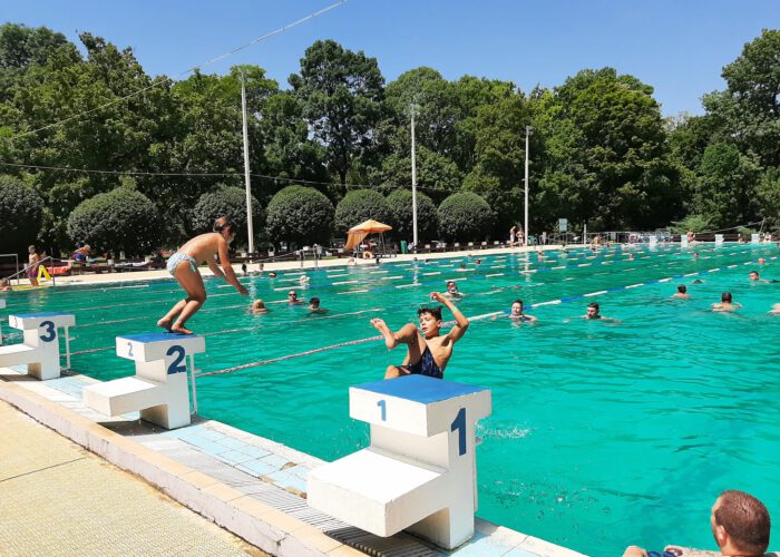 Harkányi strandfürdő sport medence