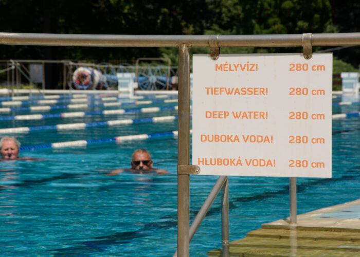 Harkányi strandfürdő sport medence