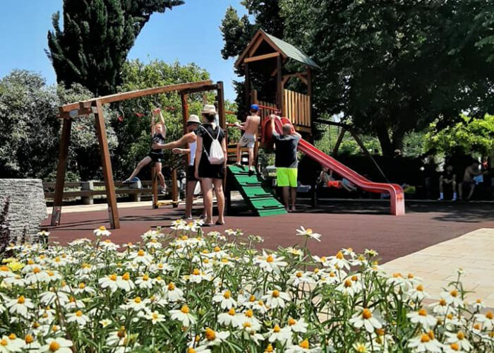 Harkányi strandfürdő játszótér