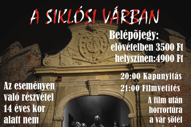 Rettegés Éjszakája 2023, Siklós - plakát