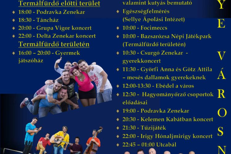 Sellye Városnapok 2023 - plakát