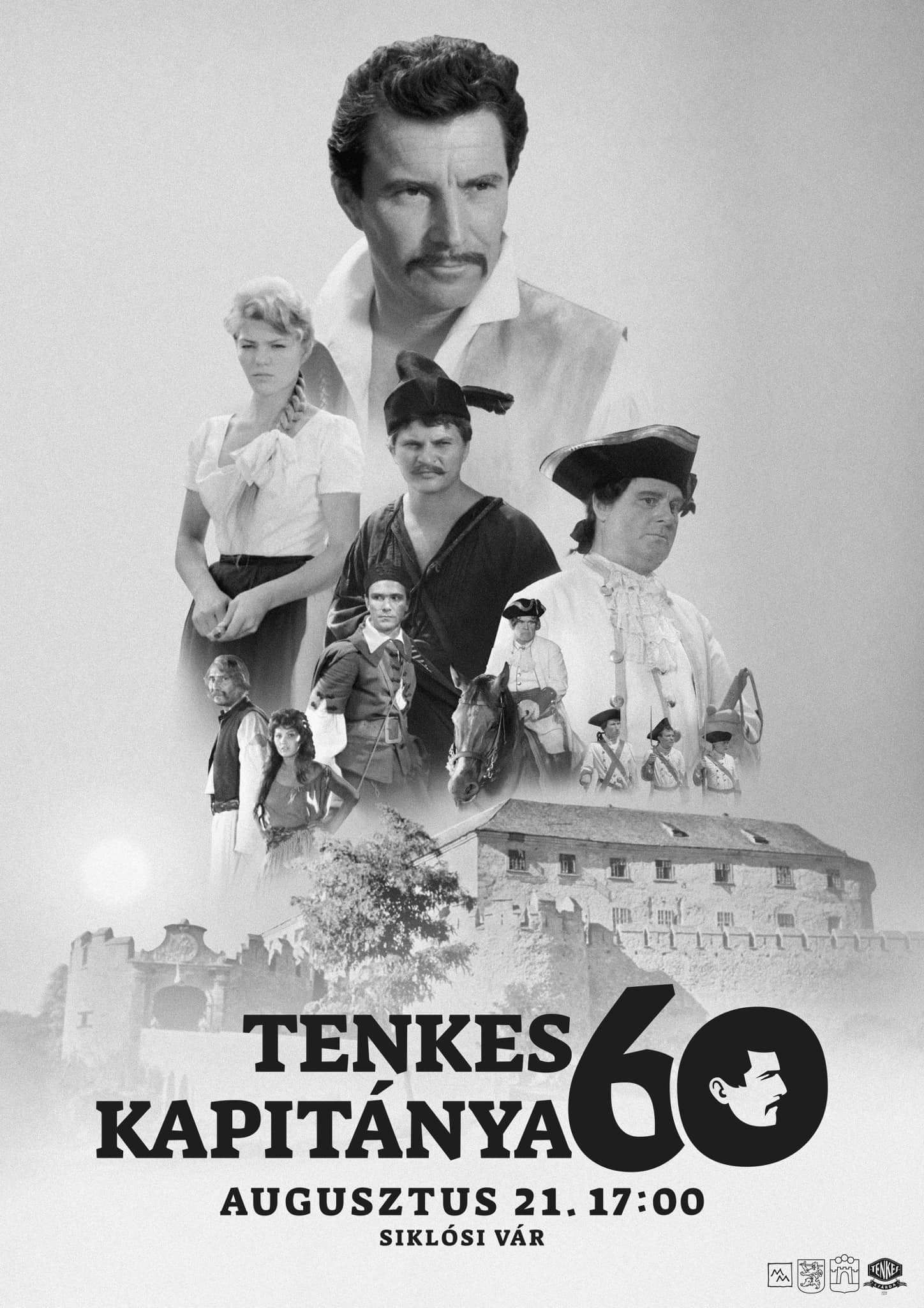 SIklósi Vár - Tenkes Kapitánya 60 éves évforduló, plakát