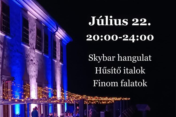 Siklósi Vár - egy este a teraszon 2023.07.23. - plakát
