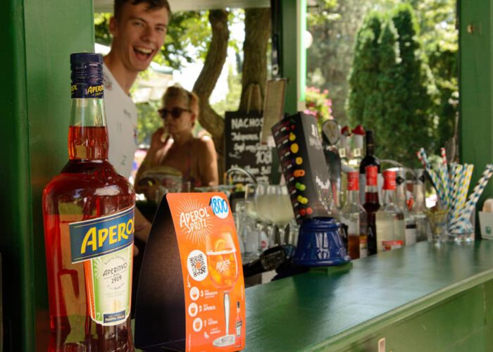 Strand, Harkányfürdő, Büfék